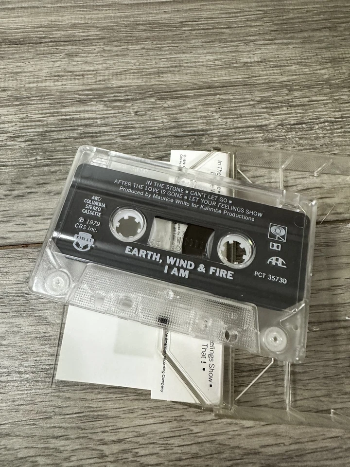 Vintage Earth Wind & Fire I Am Cassette Tape 1979 ARC Columbia Funk Soul R&B - Image 4 of 4
