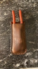 5  Knipex Pliers Leather Sheath. Dark Brown.