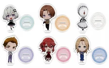 Acrylic stand/acrylic panel set of 6 types Mini character acrylic stand figure