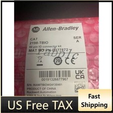 New Allen Bradley 2198-TBIO AB 50 PIN I/O CONNECTOR KIT 2198TBIO US Free Tax
