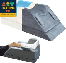 4-Height Adjustable Leg Elevation Pillows for after Surgery, Injuries, or Rest, 