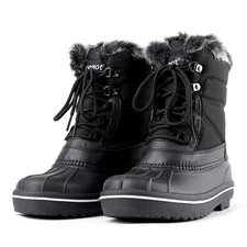 Riemot Women's Warm Snow Boots Waterproof Winter Boots Outdoor Hiking Boots