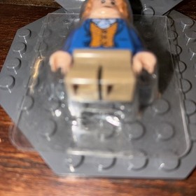 LEGO The Hobbit Bilbo Baggins DVD Blue Coat Minifigure 2013 Exclusive LOR057