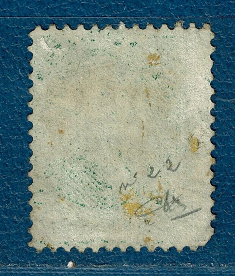 ETATS-UNIS: N°22: 10 cents Vert, oblitéré -effigie de Washington- 1861 - TB - - Photo 2/2