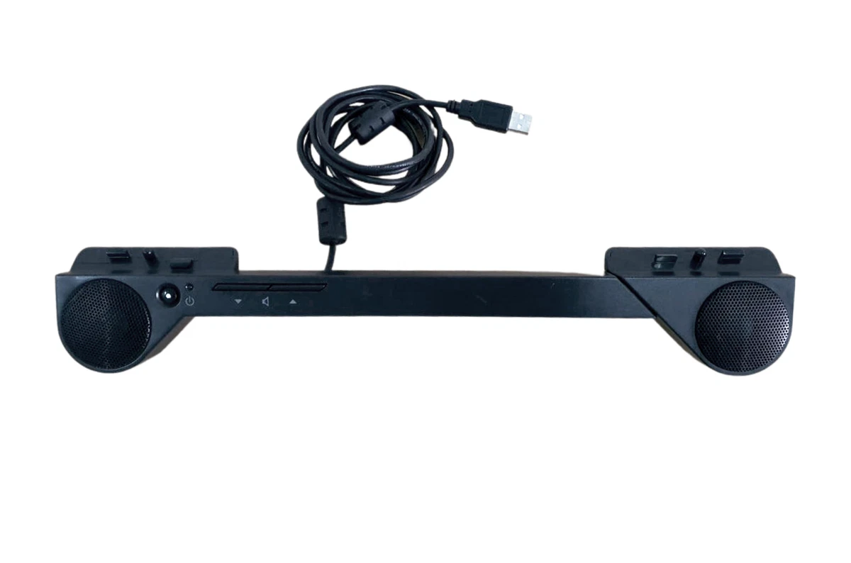 Lenovo 40Y7616 Thinkvision USB Soundbar Black 435757135 | eBay