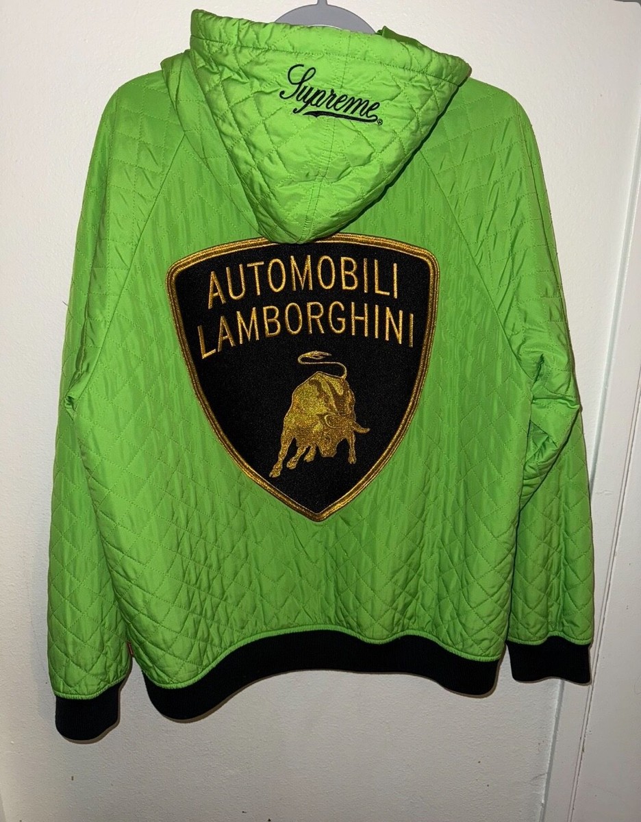 Supreme Jacket Large Lamborghini | eBay