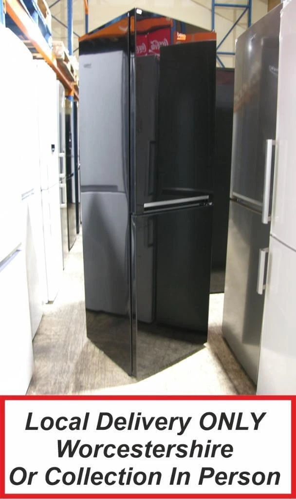 Beko CFG3582B Black Fridge Freezer Suitable for Outbuildings