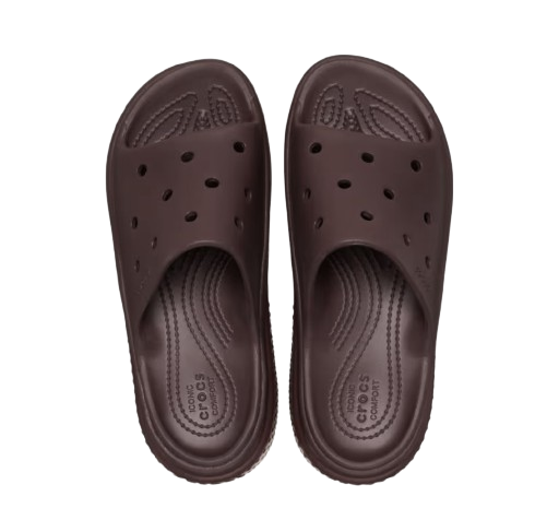 Crocs Women's Stomp Slide Mocha Pink Tweed Black Chalk 209346 | eBay