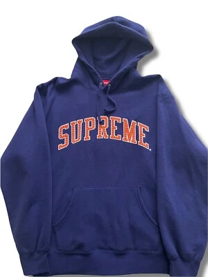 Supreme Blue Cotton Hoodies & Sweatshirts for Men for Sale | Shop