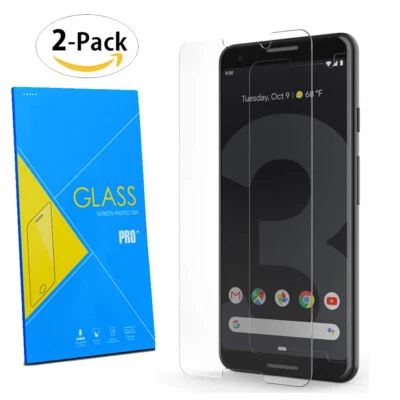 Für Google Pixel 3 - 2-Pack Temperiert Brille Displayschutzfolie Folie - Bild 1 von 4
