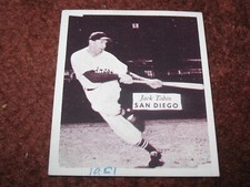 1951 Hage's Dairy Jack Tobin ~San Diego~Rare~ Good~