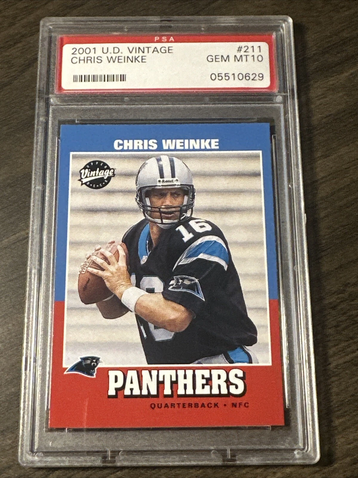 Chris Weinke Upper Deck Vintage #211 Base