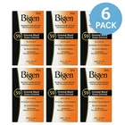 Bigen Oriental Black Powder Hair Color 0.21oz 6 Pack New