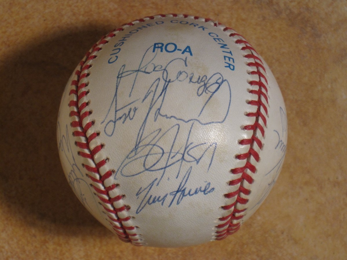 BO JACKSON 1993 WHITE SOX RAINES GUILLEN 19 TEAM SIGNED