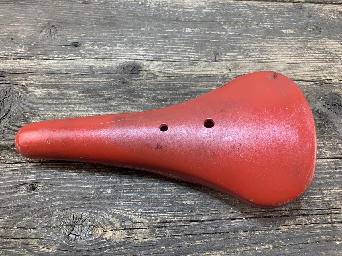 Kashimax tioga rs seat red vintage old school bmx repaired | eBay