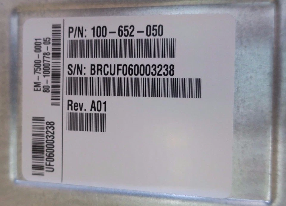 Brocade EMC MP-7500B 16 Active Port 16x 4Gb 2x 1Gb Ports + License Fibre Switch - Image 3 of 4