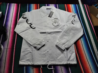 King Saladeen Coach Graffiti Canvas Jacket WOD World Of Dance Size Small 