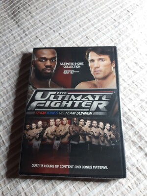 THE ULTIMATE FIGHTER.Team JONES vs Team SONNEN.Dvd.5Disc.Brand New,Sealed.Reg1