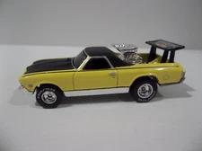 Hot Wheels Motor City Classics Yellow '68 Chey El Camino Goodyear Real Riders