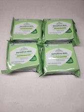 Studio Selection- Sensitive Skin Facial Towelettes 25 Count Twin Pack Lot of 4