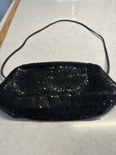 vintage whiting and davis mesh purse