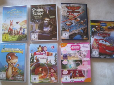 Kinder DVD  Water Ship Down/ Geheimnis der Kleinen Saurier  u.a.  in 7 DVD !