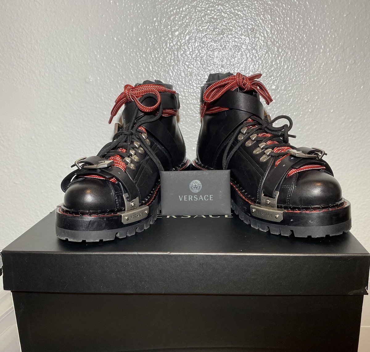 Versace boots size 7.5 new no box versace jeans boots platform size | Mercari main image 3