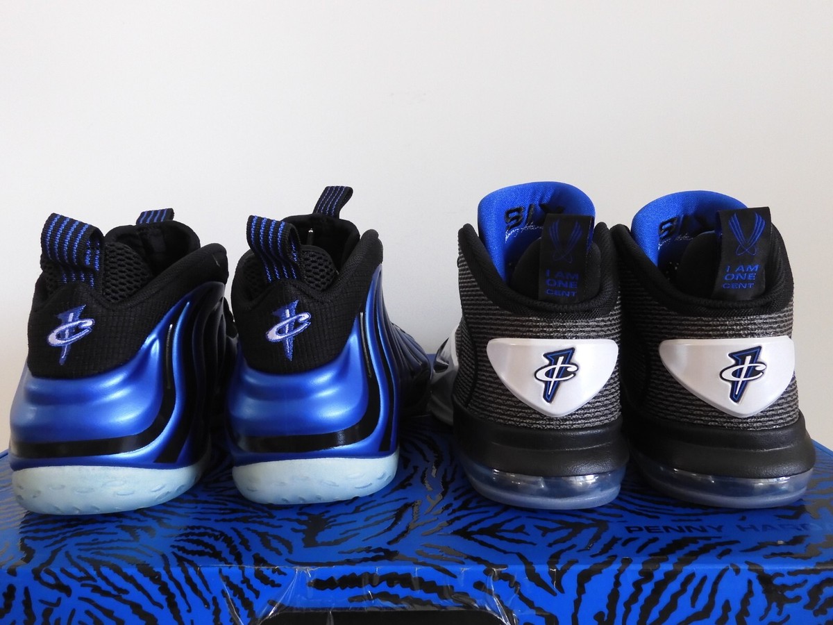 NIKE PENNY PACK QS SHARPIE FOAMPOISTE ONE PENNY 6 BLACK-BLUE NIKE PENNY PACK QS SHARPIE FOAMPOISTE ONE PENNY 6 BLACK-BLUE
