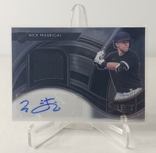 2021 Select Nick Madrigal Rookie Patch Auto /299 #RJANM - Chicago White Sox