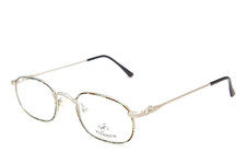 ITALIAN DESIGN Titanium Oval G/G Metal Vintage Frame Eyewear 199 N.O.S  Woman