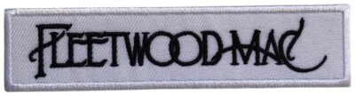 FLEETWOOD MAC - Text Logo - 2,8 x 11,6 cm - Patch - 169750