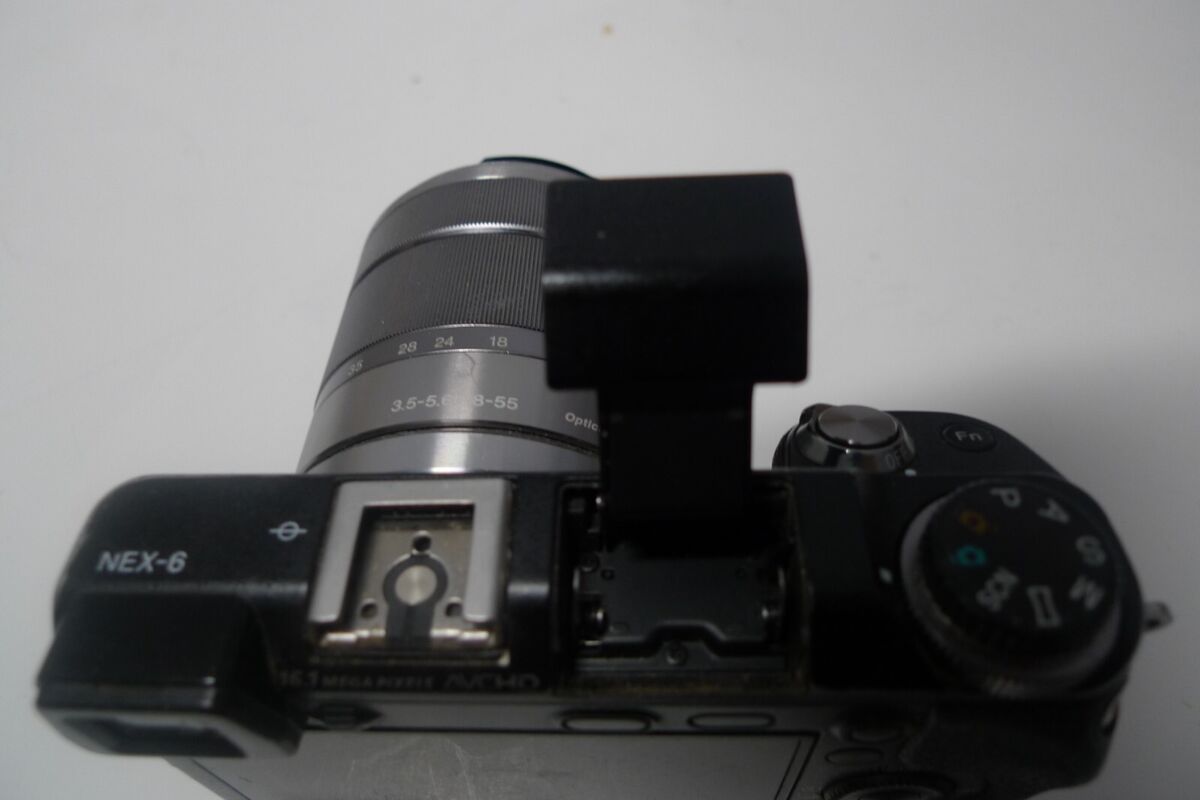 Sony Alpha NEX-6 16.1MP Digital Camera - Black (Kit w/ E PZ Sony Alpha NEX-6 16.1MP Digital Camera - Black (Kit w/ E PZ