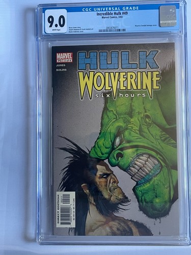 INCREDIBLE HULK #49 - CGC 9.0 MAURICE SENDAK HOMAGE COVER BY KAARE ANDREWS! - Picture 1 of 4