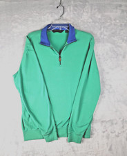 Ralph Lauren Sweater Mens Medium Golf Athleisure Green Pullover
