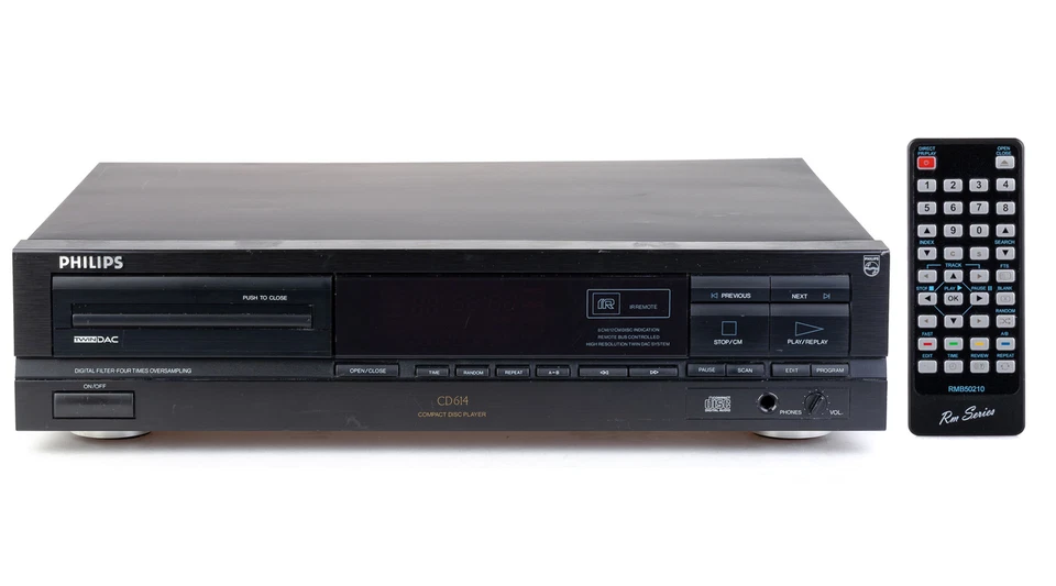 Philips CD614 CD Player / Digital Out / CDM4-19 / gewartet 1 Jahr Garantie [3]