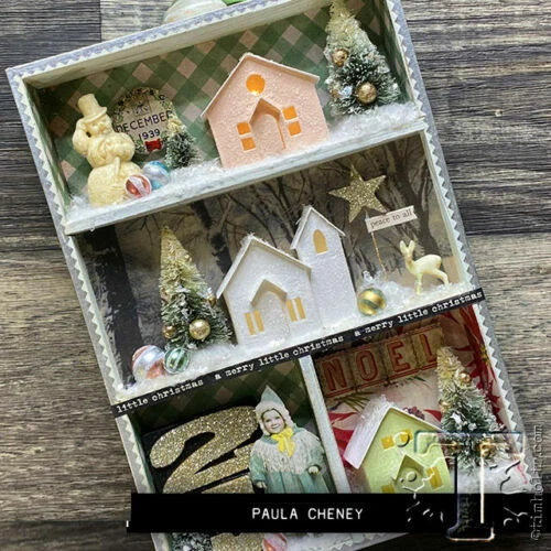 Tim Holtz Paper Village Dies 3D Houses, Village Collection 664741 665585 665564 - Image 3 of 4