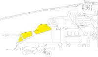 MW22 Eduard EX798 MI-24P 1/48 Mask For Zvezda