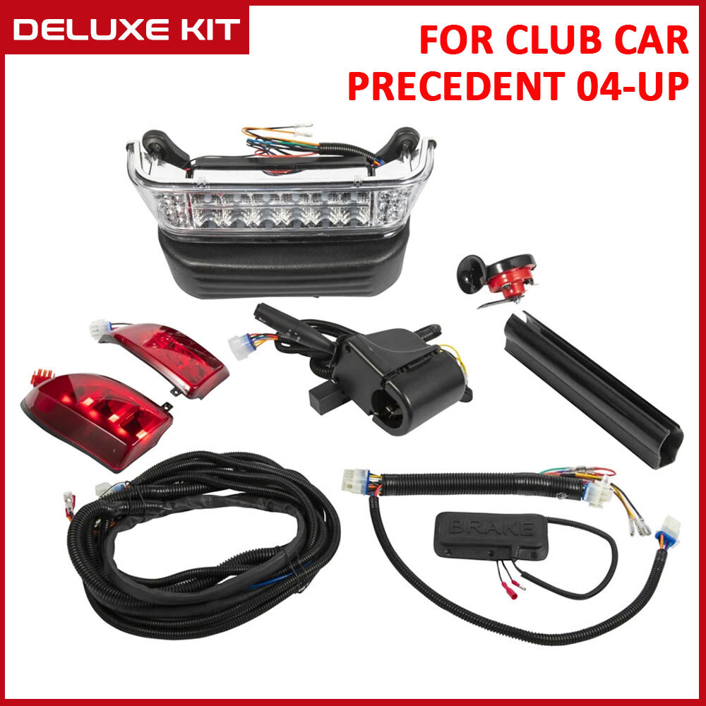 Golf Cart LED Light Turn Signal Kit W/ Horn Brake Hazard For