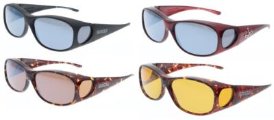 Jonathan Paul ELEMENT Überbrille - M - Oval - polarisierende Gläser - Etui