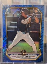Andrew Fischer 2026 Bowman Chrome Blue Reptilian /150