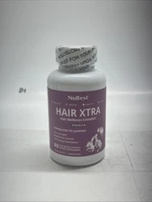 NuBest Hair Xtra Hair Growth Vitamin for Faster Hair Growth 60 Count Exp 08/2026
