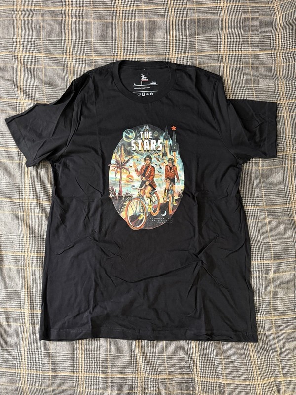 To The Stars Shirt Mens Extra Large Black San Diego California Graphic USA