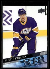 2020-21 Upper Deck Young Guns,_, Austin Strand Rookie Los Angeles Kings #722