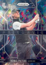 2025 Panini Prizm LIV Golf - Thomas Pieters #2 Prizmatic - 4 Aces GC