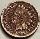 1862 Indian Head Cent Philadelphia AG/G BN1221