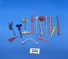 Vintage Masters of the Universe Lot of Various Figure Accessories Parts Lot