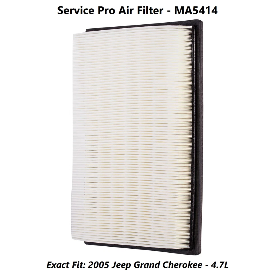 2005 Jeep Grand Cherokee 4.7L Complete Oil, Air & Cabin Filter Kit (5W-30) — 第 4/4 张图片