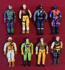 Vintage GI Joe ARAH 1991 Lot of 8 Action Figures Hasbro