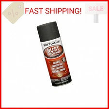 Rust-Oleum 248658 Stops Rust Reformer Spray Paint, 10.25 oz, Matte Black
