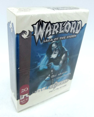 WARLORD SAGA OF THE STORM CCG The Storm awakens Set 20 OVP NEW SEALED Kellerfund
